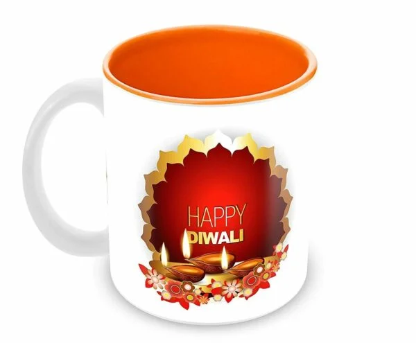 Another diwali template on white MUG