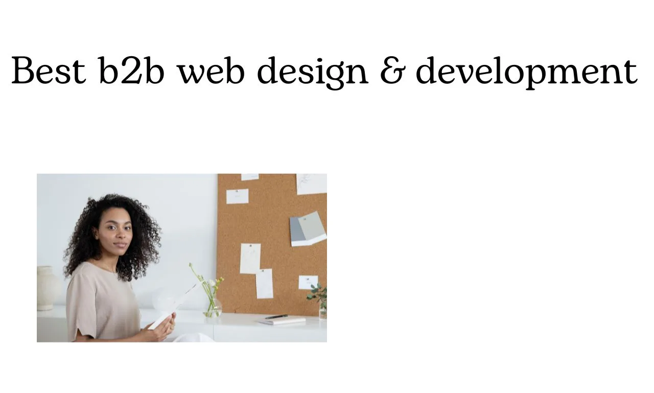 You are currently viewing Best b2b web design & development