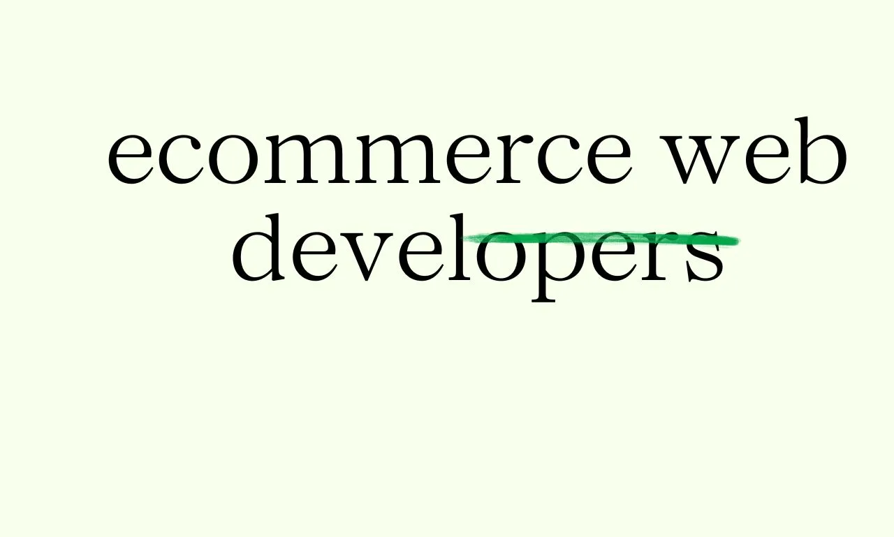 You are currently viewing ecommerce web developers