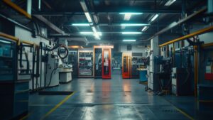 The Service Bay: Managing Lifts and Mechanics Simultaneously
