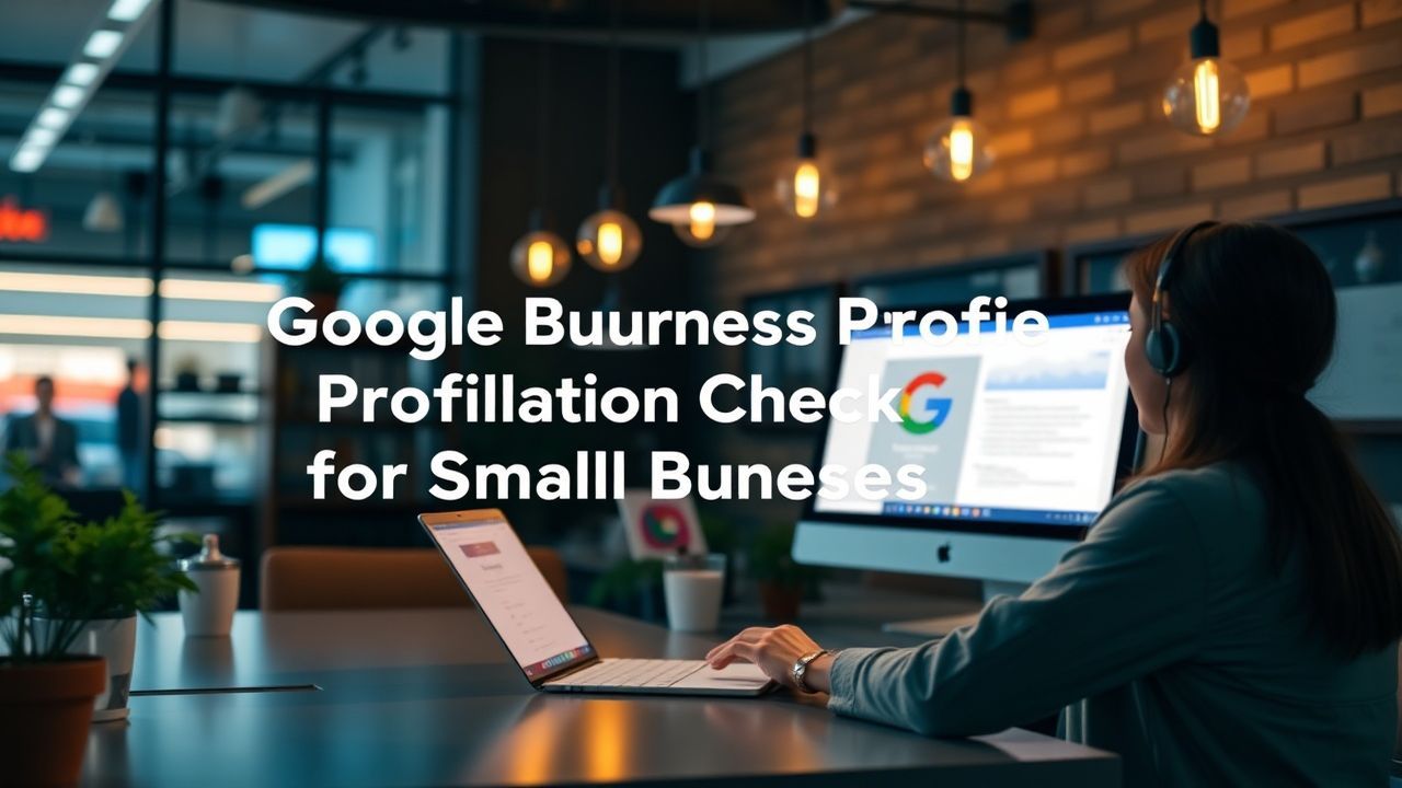 Google Business Profile Optimization Checklist for Small Businesses 2026